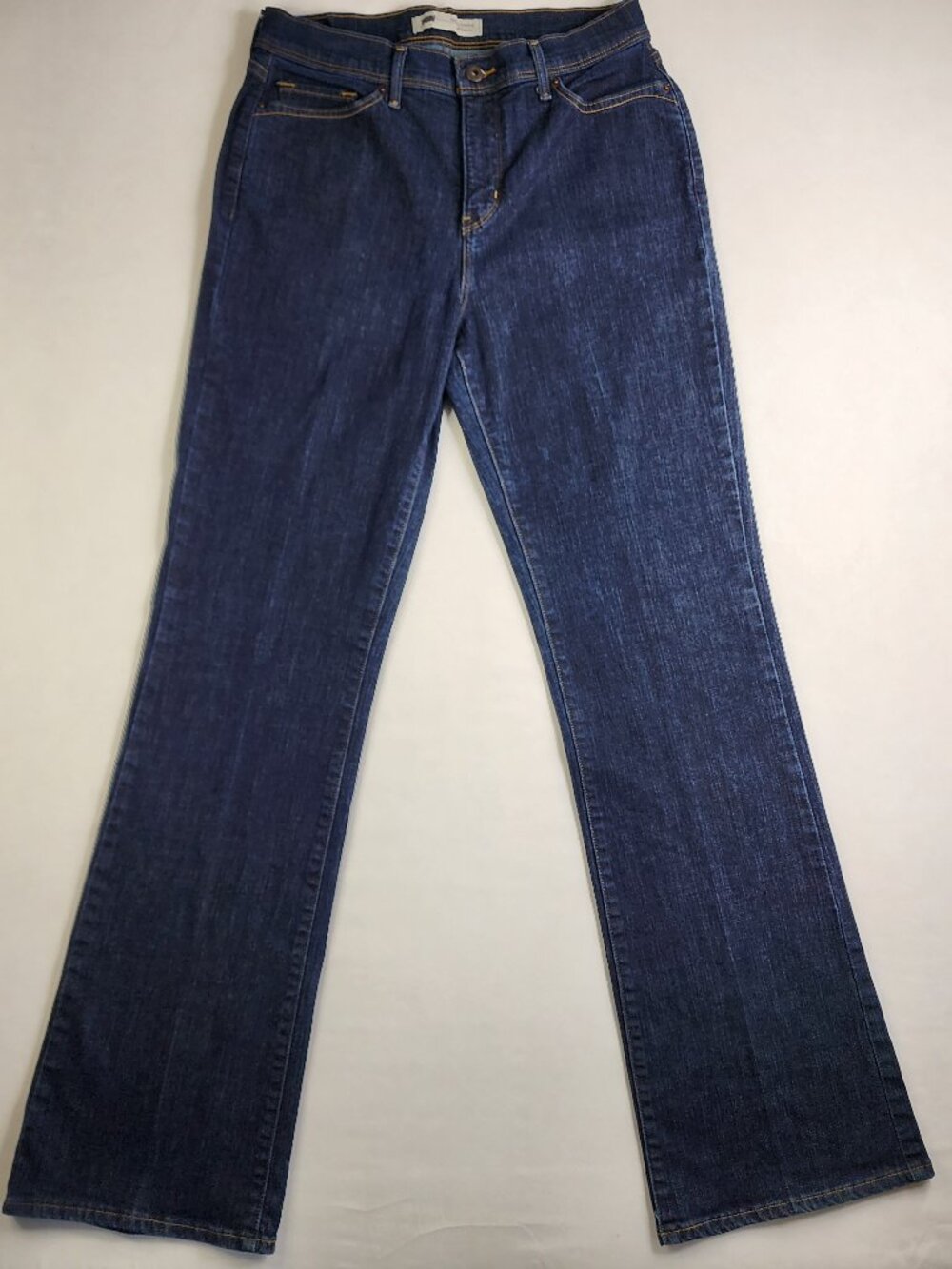 Levis 512 Womens 10L 30x34 Blue Bootcut Perfectly Slimming Stretch Denim Jeans